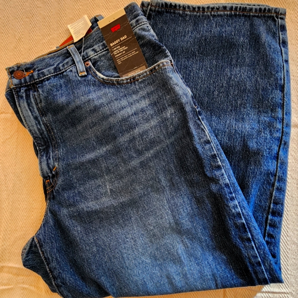 Levi's Premium Baggy Dad Jeans